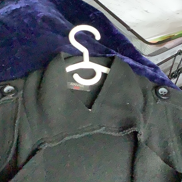 100% wool black jacket never worn - Picture 3 of 6